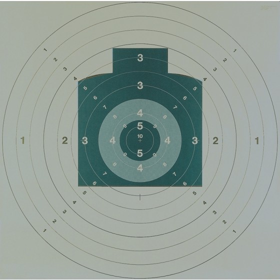 Scheibe B5 - 50m Pistol Target